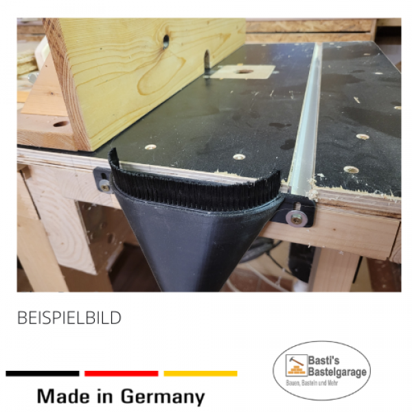 Absaugtrichter Frästisch